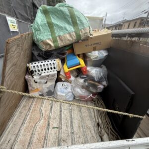 大村市でお部屋の片付けの際に出たゴミ回収