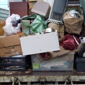 諫早市でゴミ屋敷片付け時に出た不用品回収