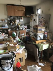 福岡市で退去前日にゴミ屋敷片付け